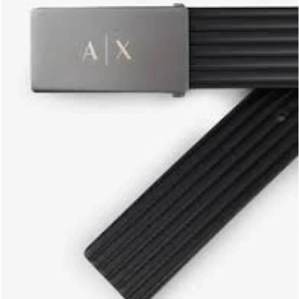 A/X Armani Exchange Plate Belt